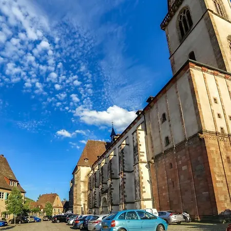 Andlau, Cour De L'abbaye Andlau-au-Val